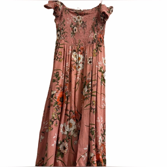 Pink summer dress - Picture 1 of 3